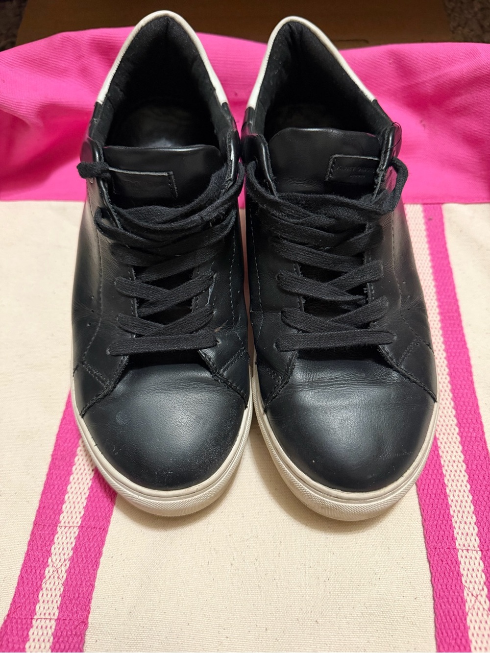 Black Kurt Geiger Laney Women’s Sneaker  - Size 38/7.5